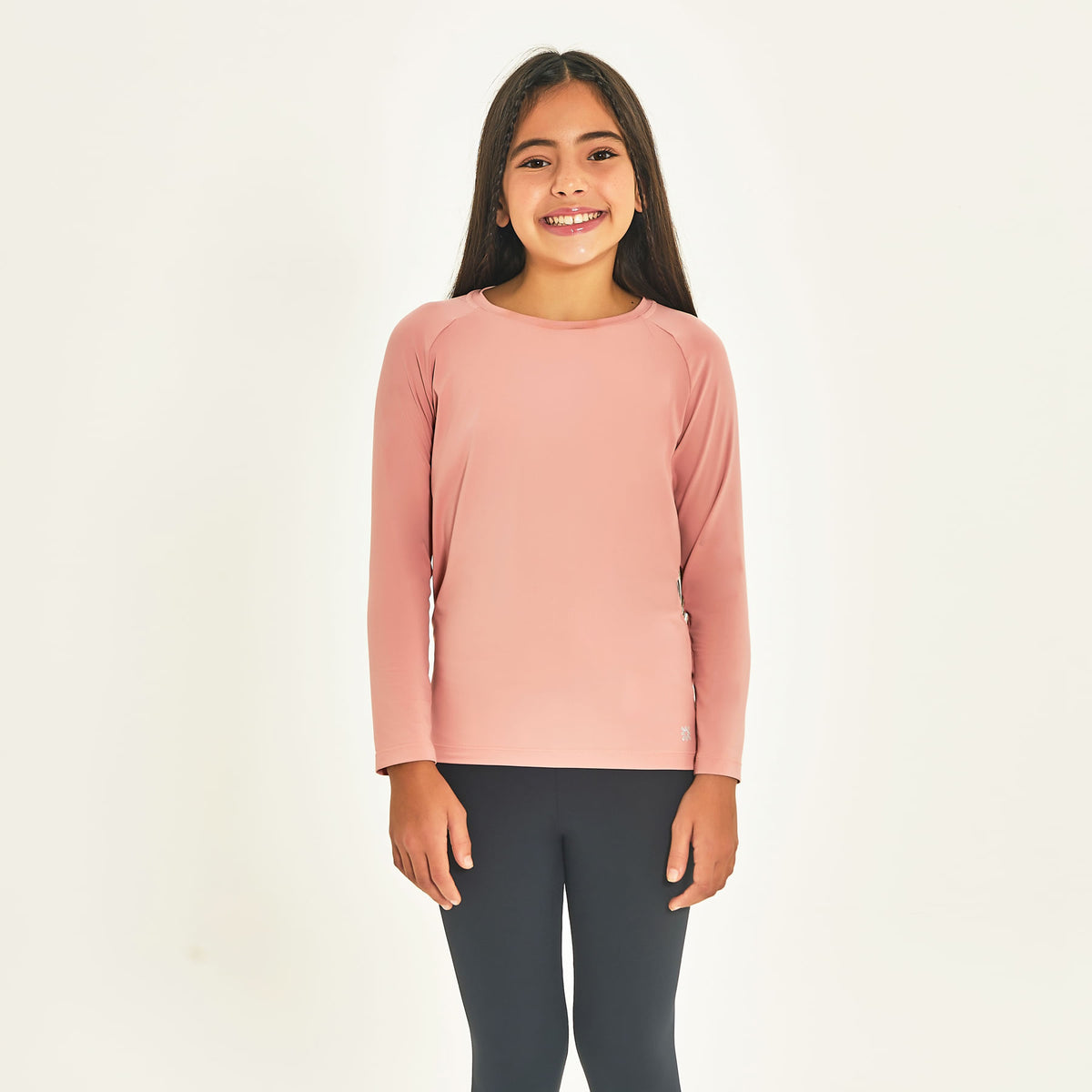 Camisa UV Infantil Com Proteção Solar Uvpro Rose