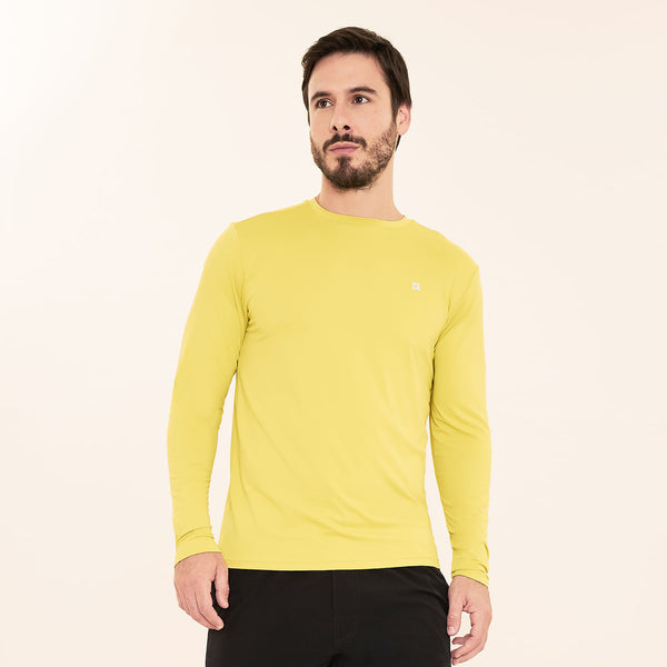 Camisa UV Masculina Com Proteção Solar Uvpro.-PISTACHE