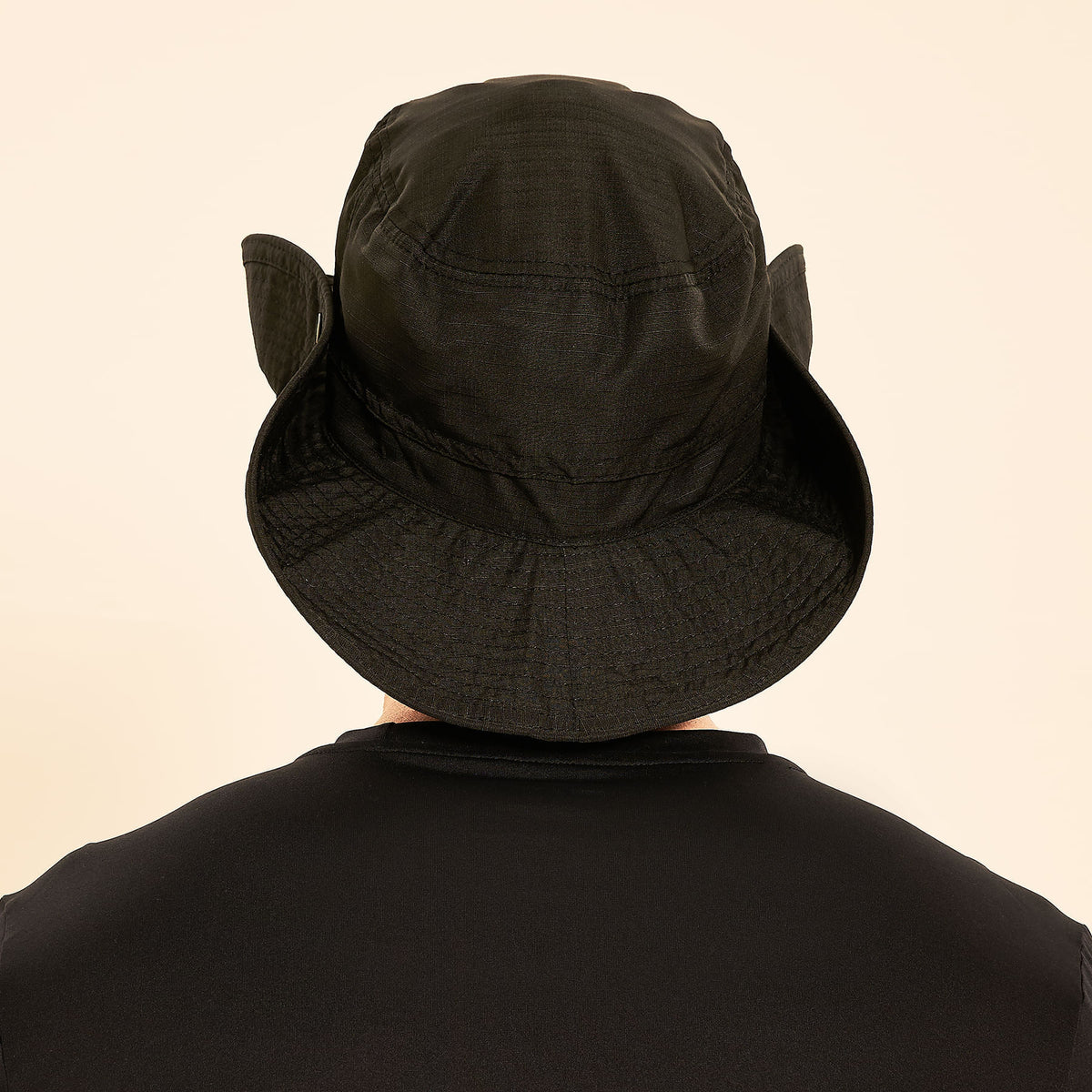 Chapéu Safari Com Proteção Solar - PRETO