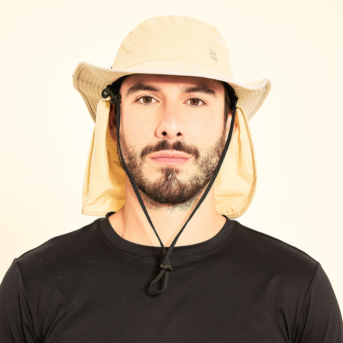 Chapéu UV Com Proteção Solar Kansas - AREIA/CINZA
