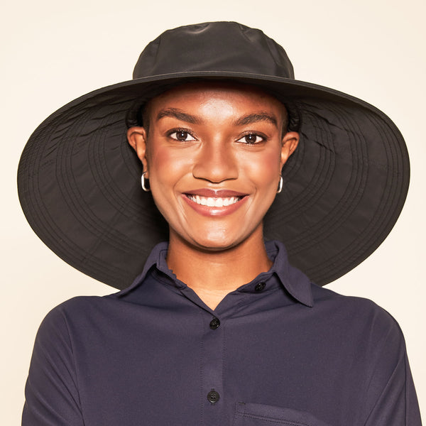 Chapéu UV com Proteção Solar Beverly Hills Preto