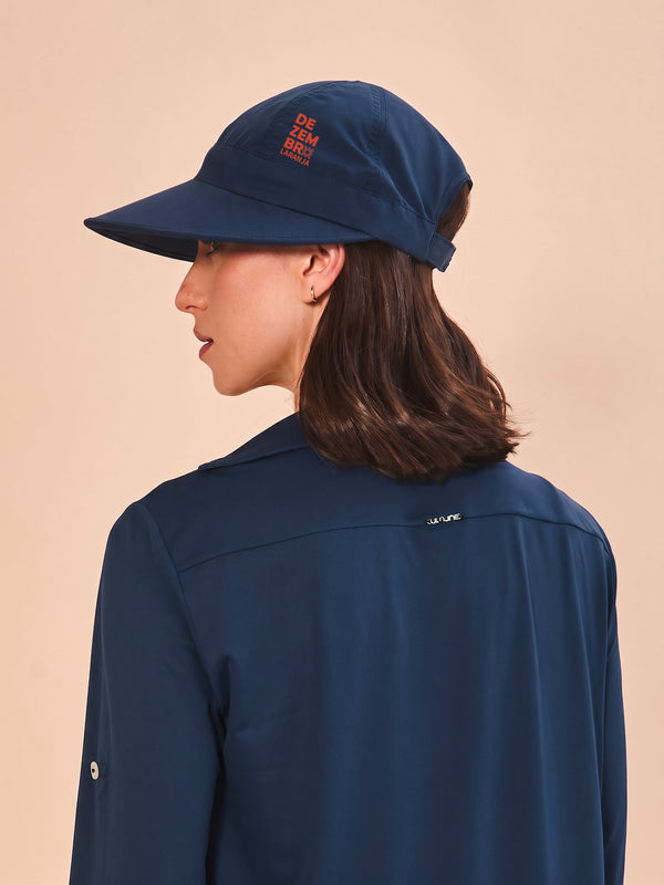 Viseira UVLINE Nice Dezembro Laranja | Feminino
