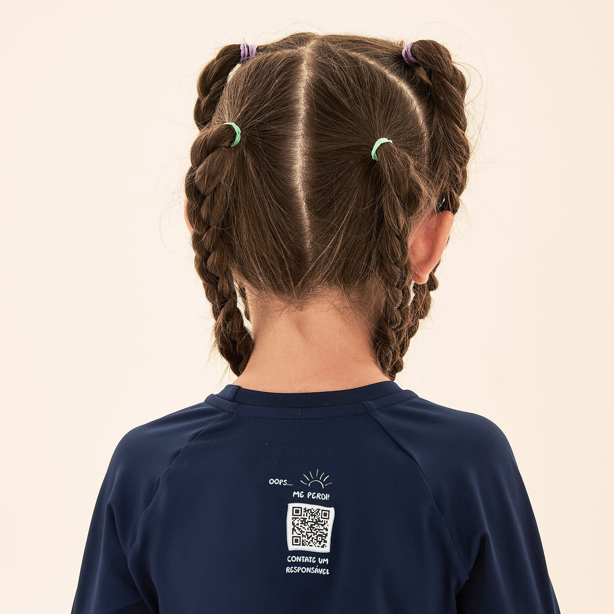 Camiseta UVLINE Acqua QR CODE | Infantil