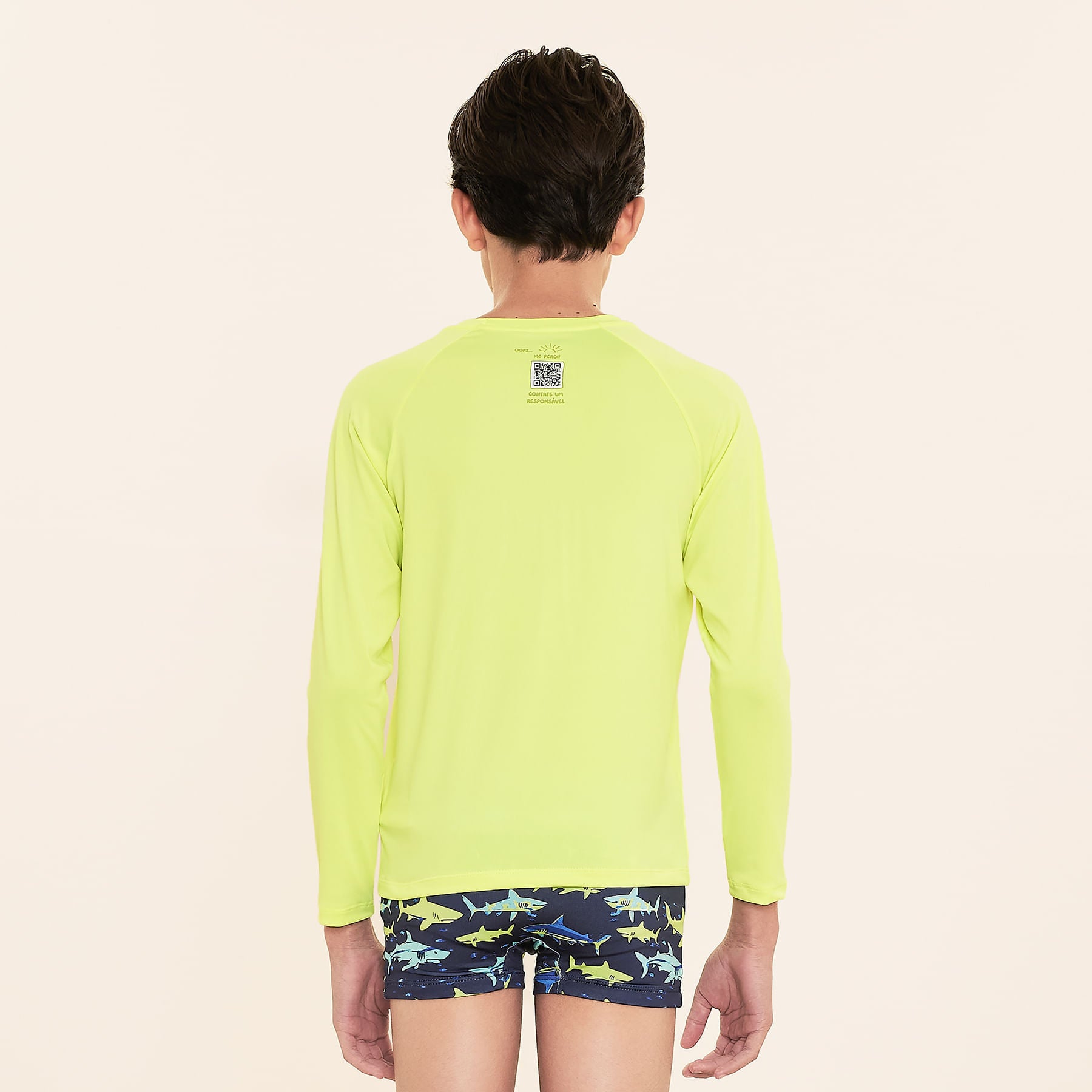 Camiseta UVLINE Acqua QR CODE | Infantil