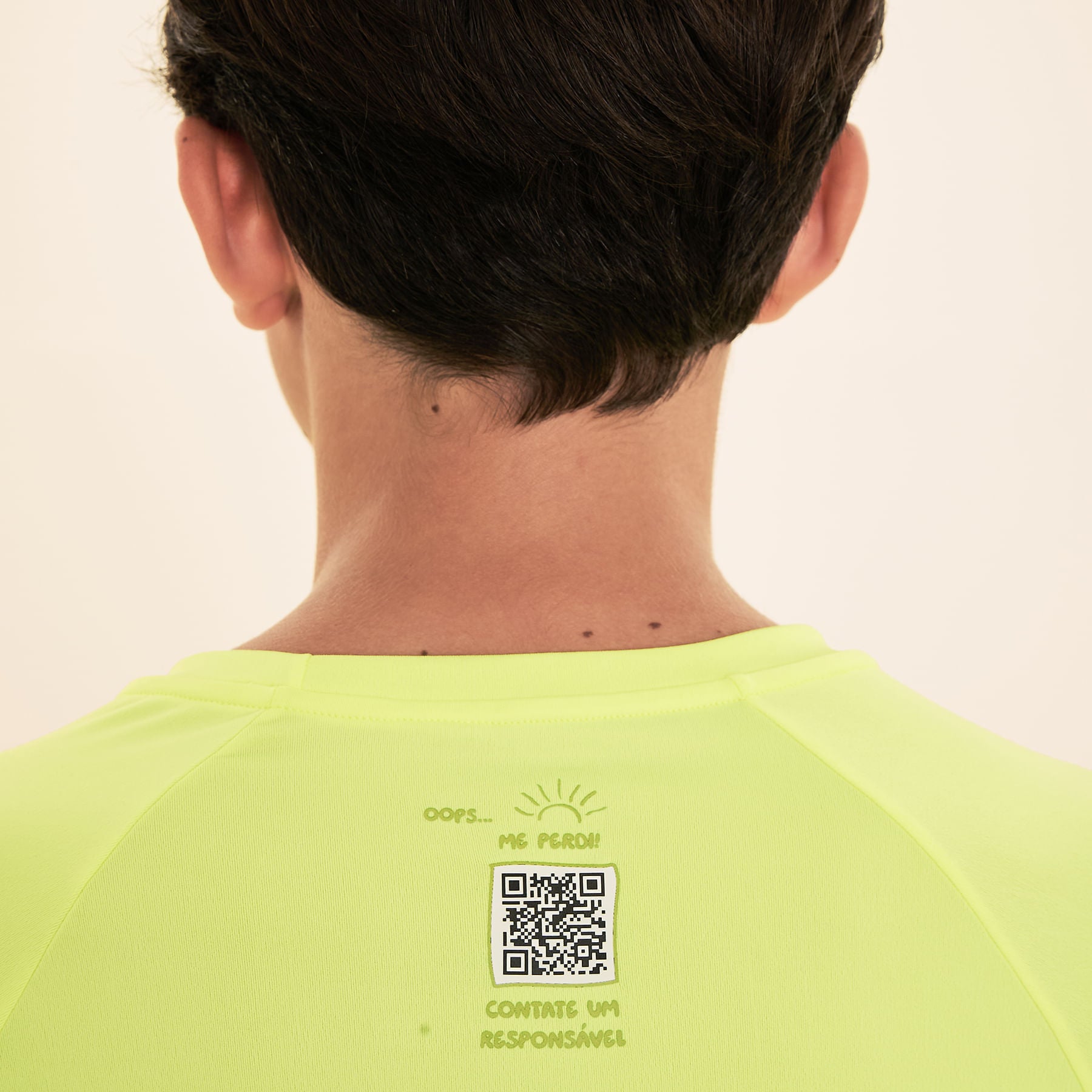 Camiseta UVLINE Acqua QR CODE | Infantil