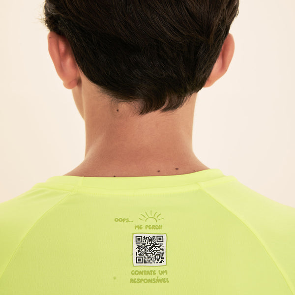 Camiseta UVLINE Acqua QR CODE | Infantil