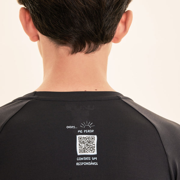 Camiseta UVLINE Acqua QR CODE | Infantil
