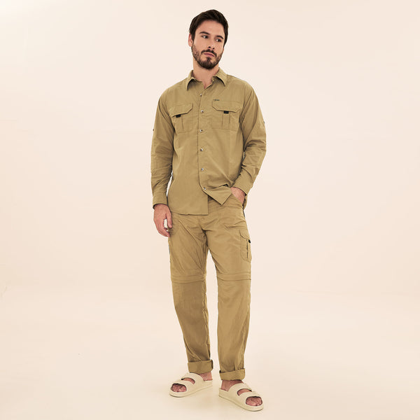 Camisa UV com Proteção Solar Masculina Tenerife - OCRE