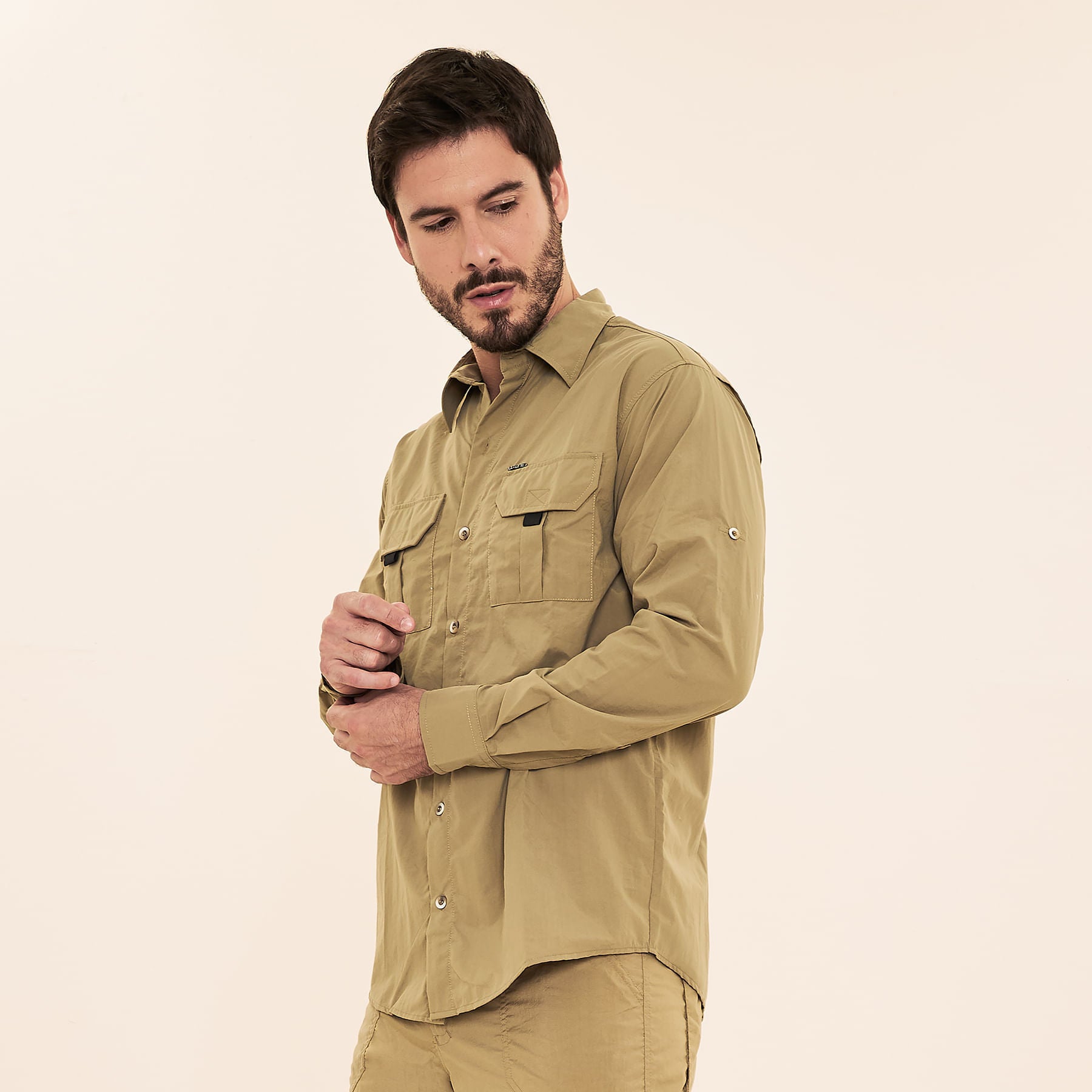 Camisa UV com Proteção Solar Masculina Tenerife - OCRE