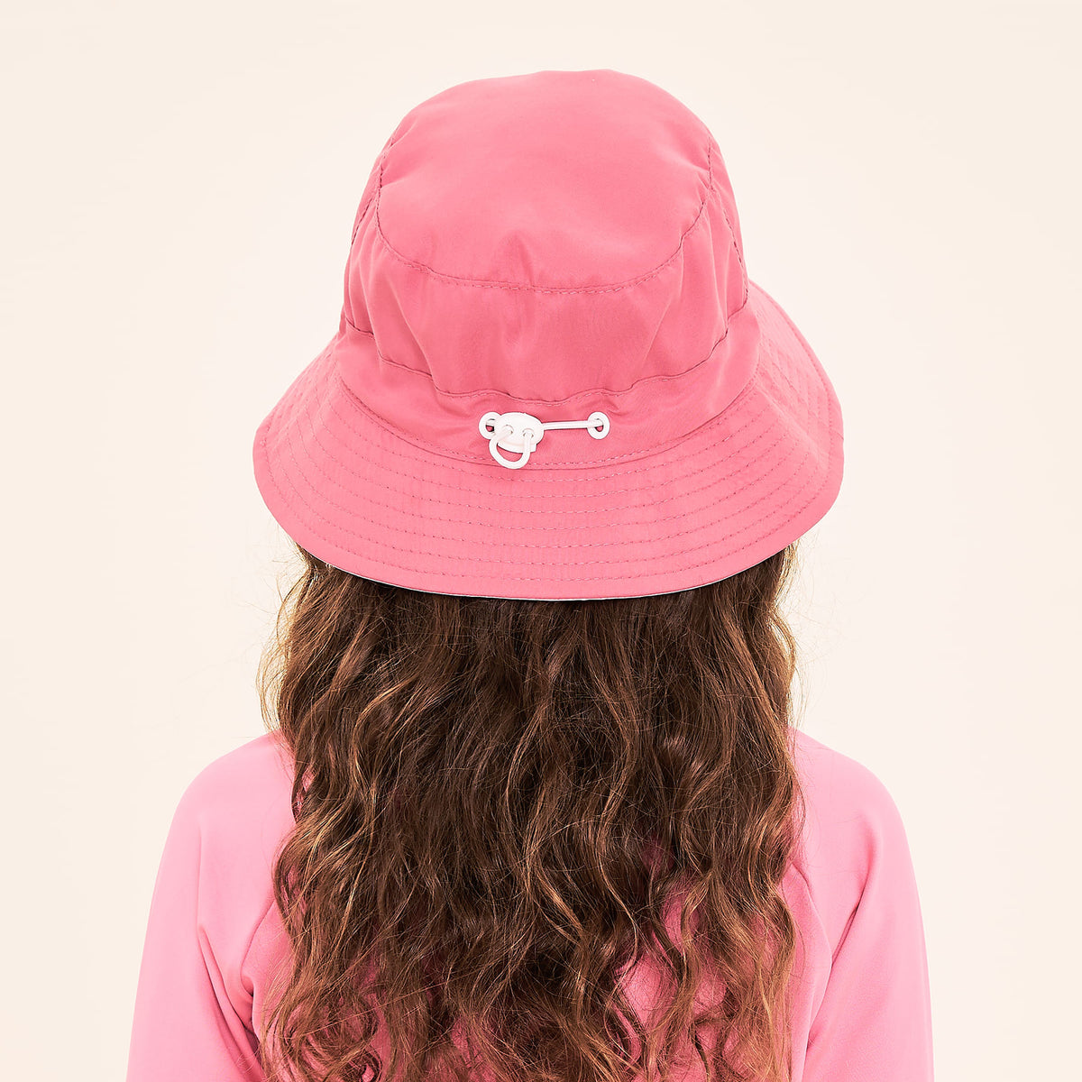 Chapéu UV Infantil Com Proteção Solar Basic Kids - PINK/ROSA