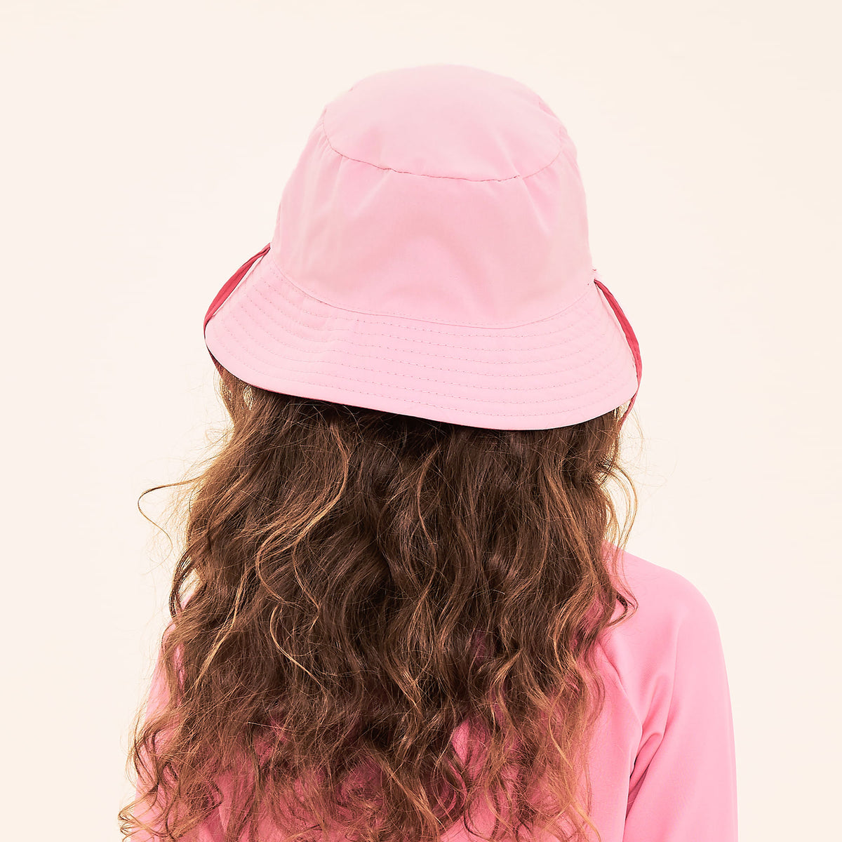 Chapéu UV Infantil Com Proteção Solar Basic Kids - PINK/ROSA