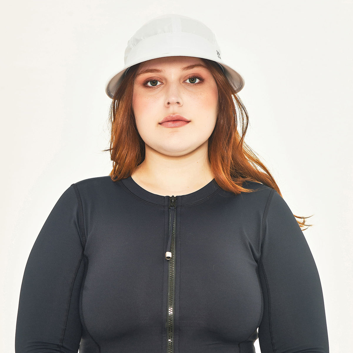 Viseira UV Com Proteção Solar Nice - BRANCO
