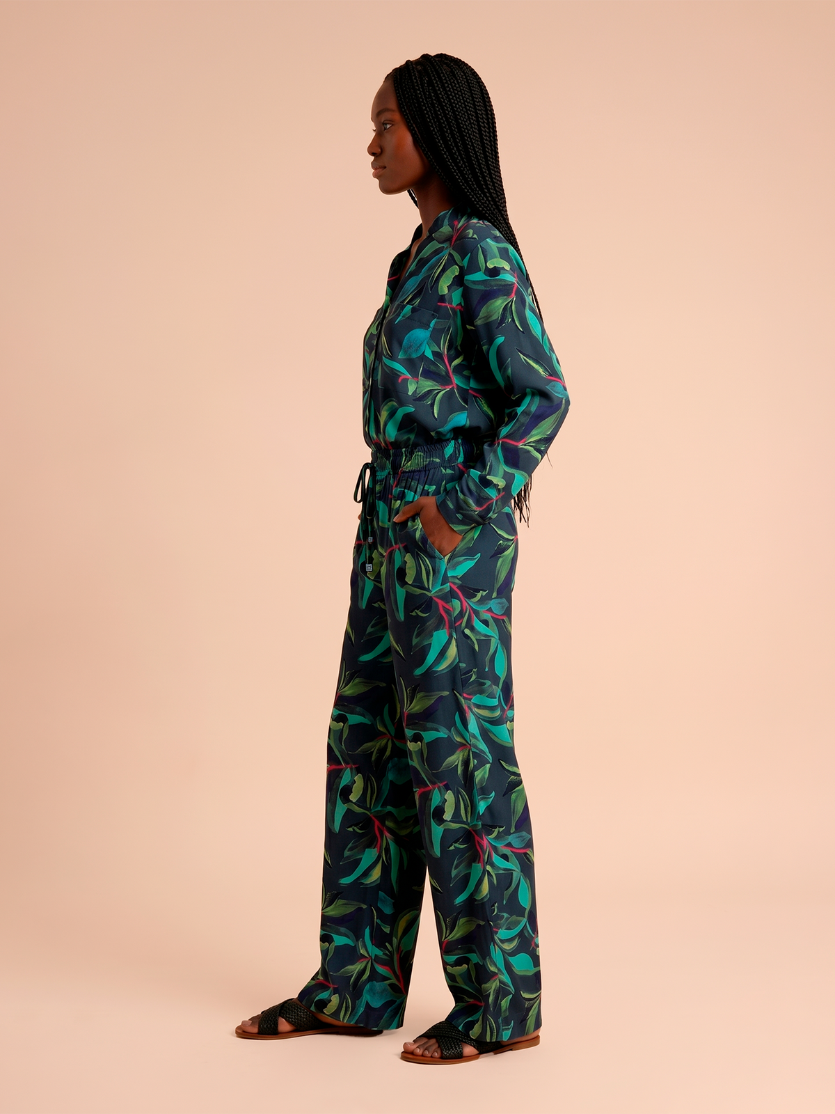 Calça UV.LINE Pantalona Garden | Feminino