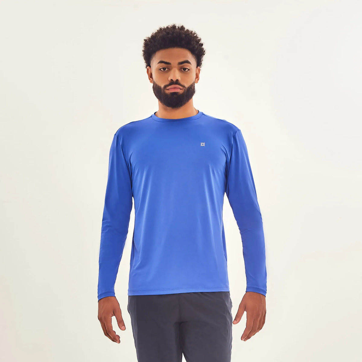 Camisa UV Masculina Com Proteção Solar Uvpro Cobalto