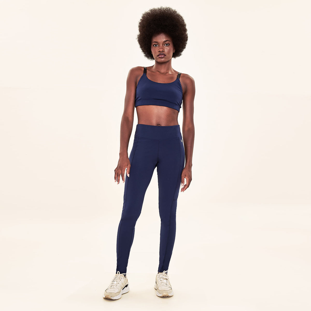 Legging Fit UV com Proteção Solar Aspen - Marinho
