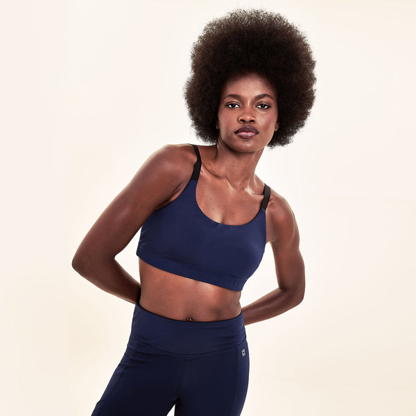 Top Fit Aspen UV com Proteção Solar Fem - Marinho