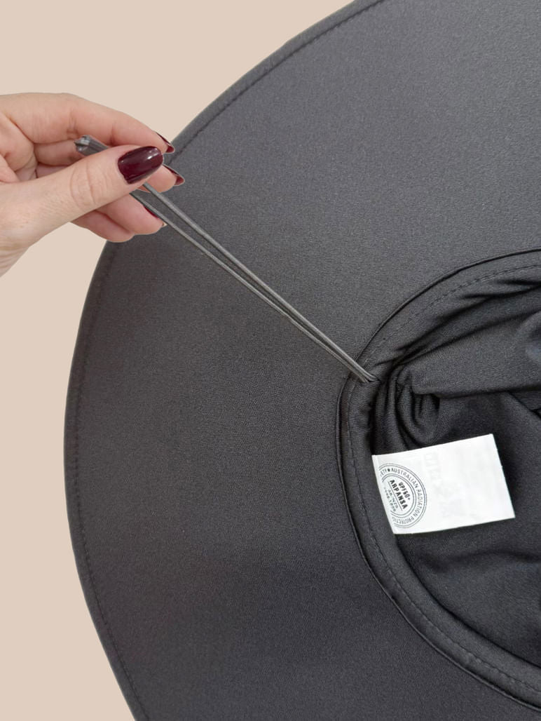 Viseira Madrid UV Com Proteção Solar - PRETO