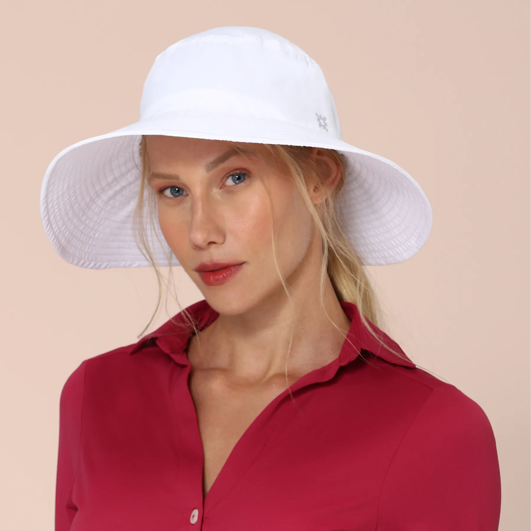 Chapéu UV Com Proteção Solar Lyon Branco