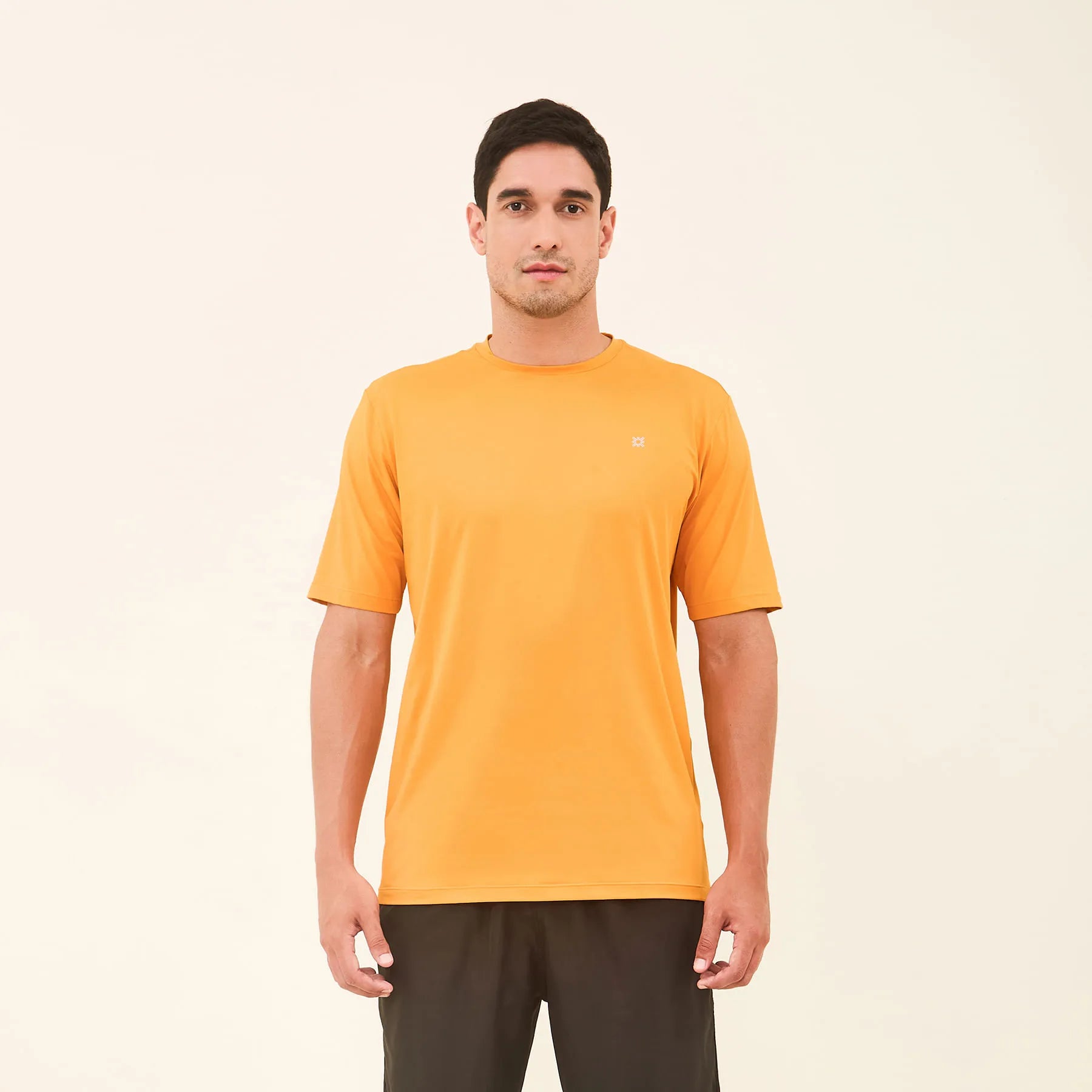 Camisa UV Masculina Com Proteção Solar Uvpro Laranja