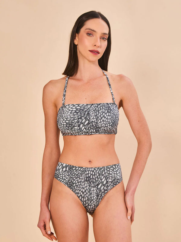 Biquíni Uv Com Proteção Solar Bandeau - ESTAMPA ASAS