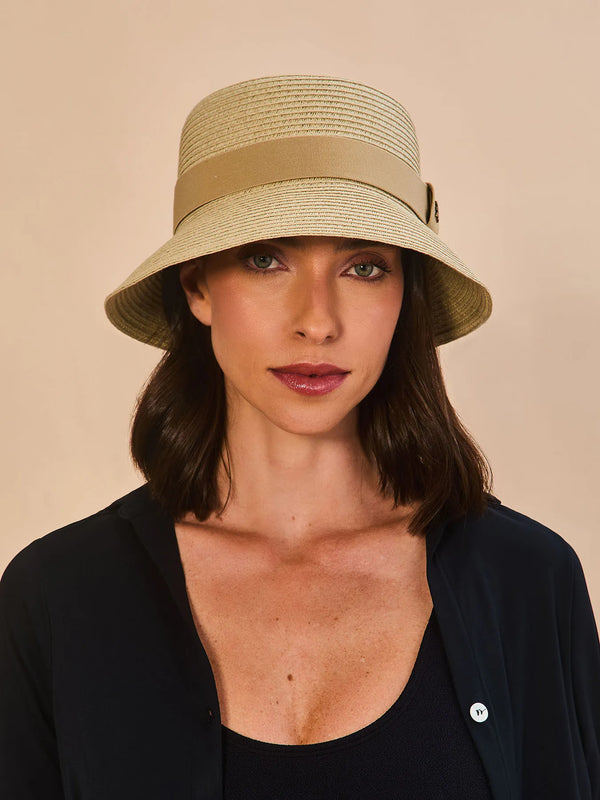 Chapéu UV Com Proteção Solar Cap-Ferrat Areia - LINHO