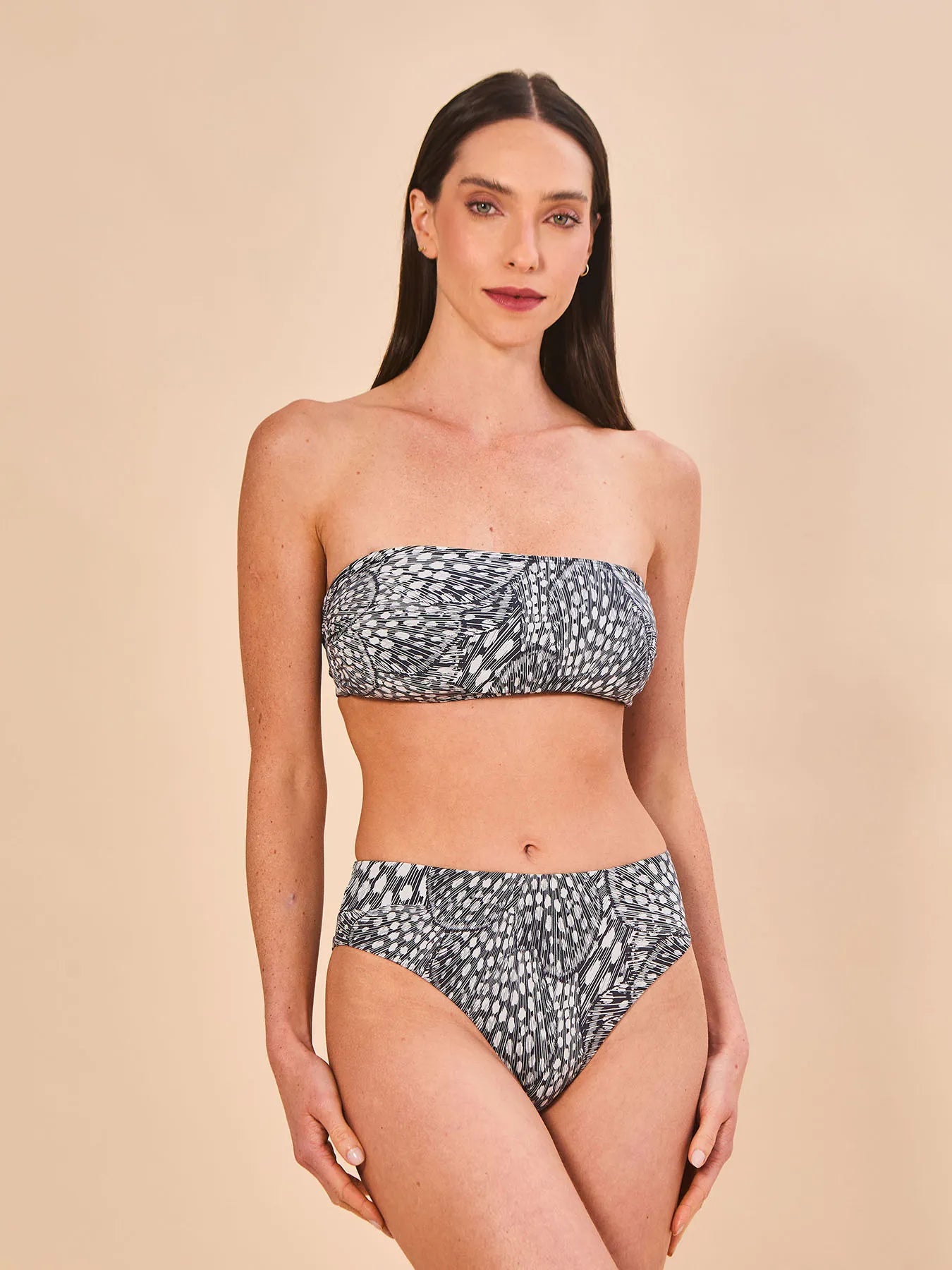 Biquíni Uv Com Proteção Solar Bandeau - ESTAMPA ASAS