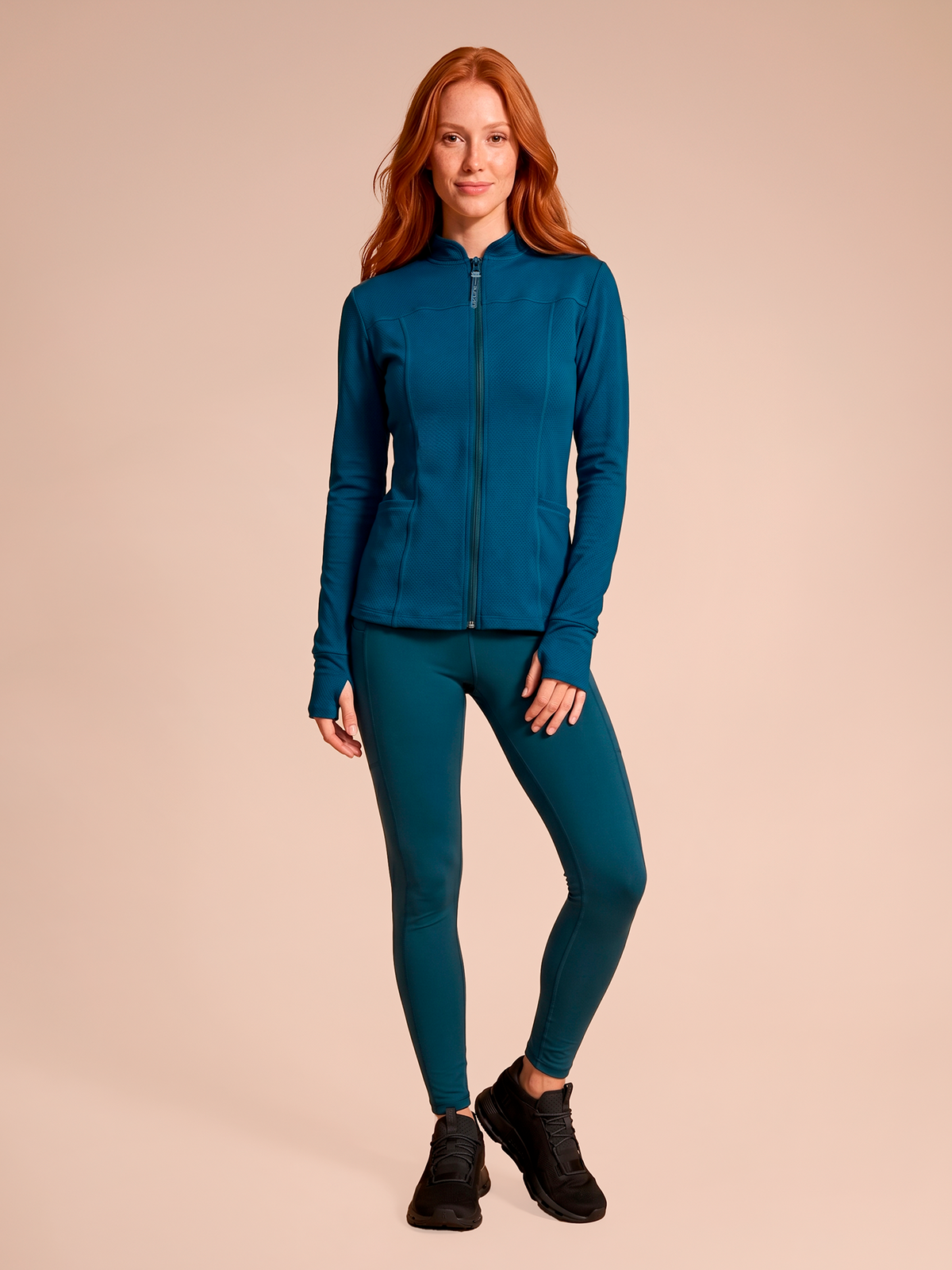 Casaco UVLINE Fit Textura ML - Petróleo | Feminino