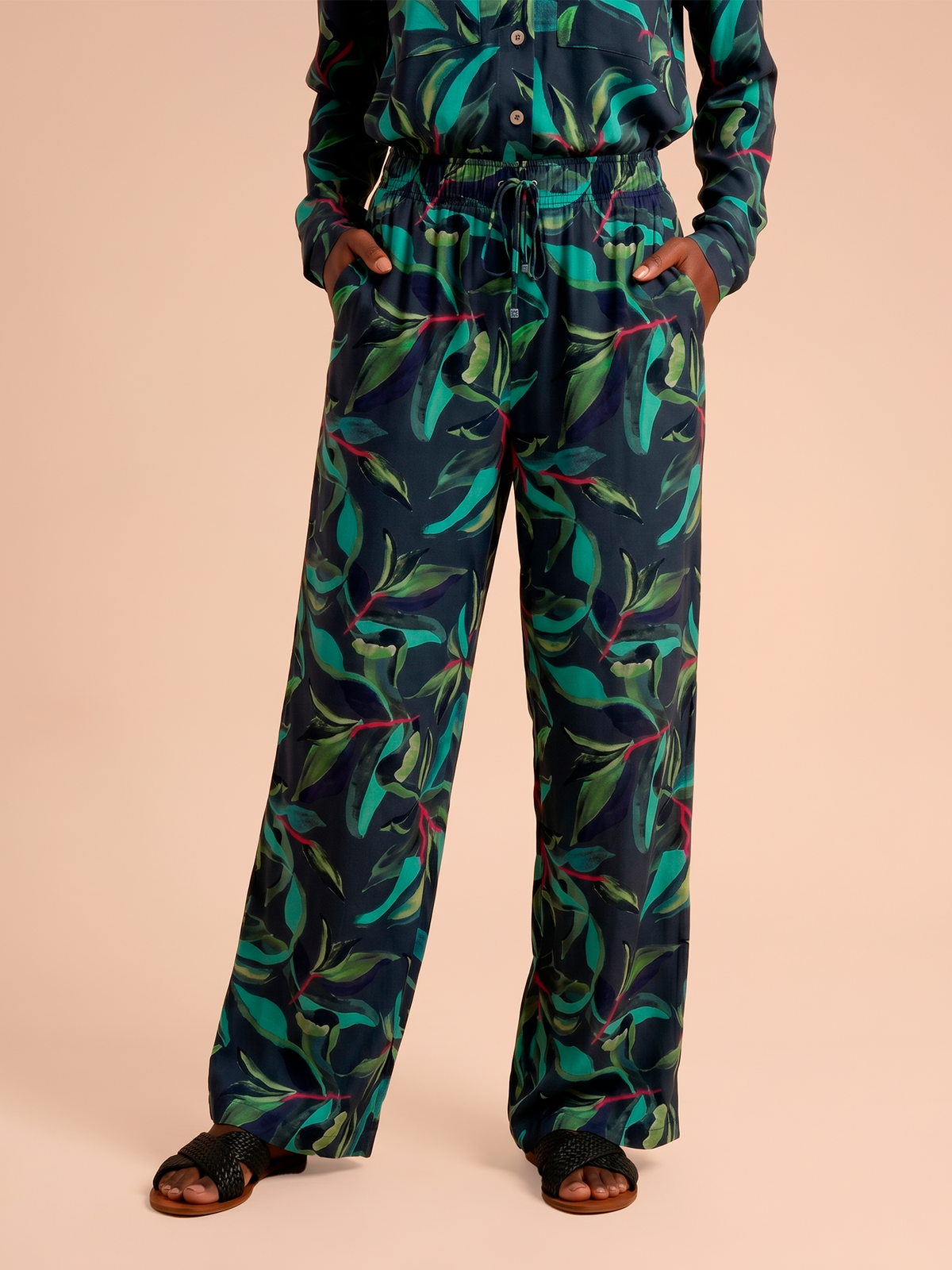 Calça UV.LINE Pantalona Garden | Feminino