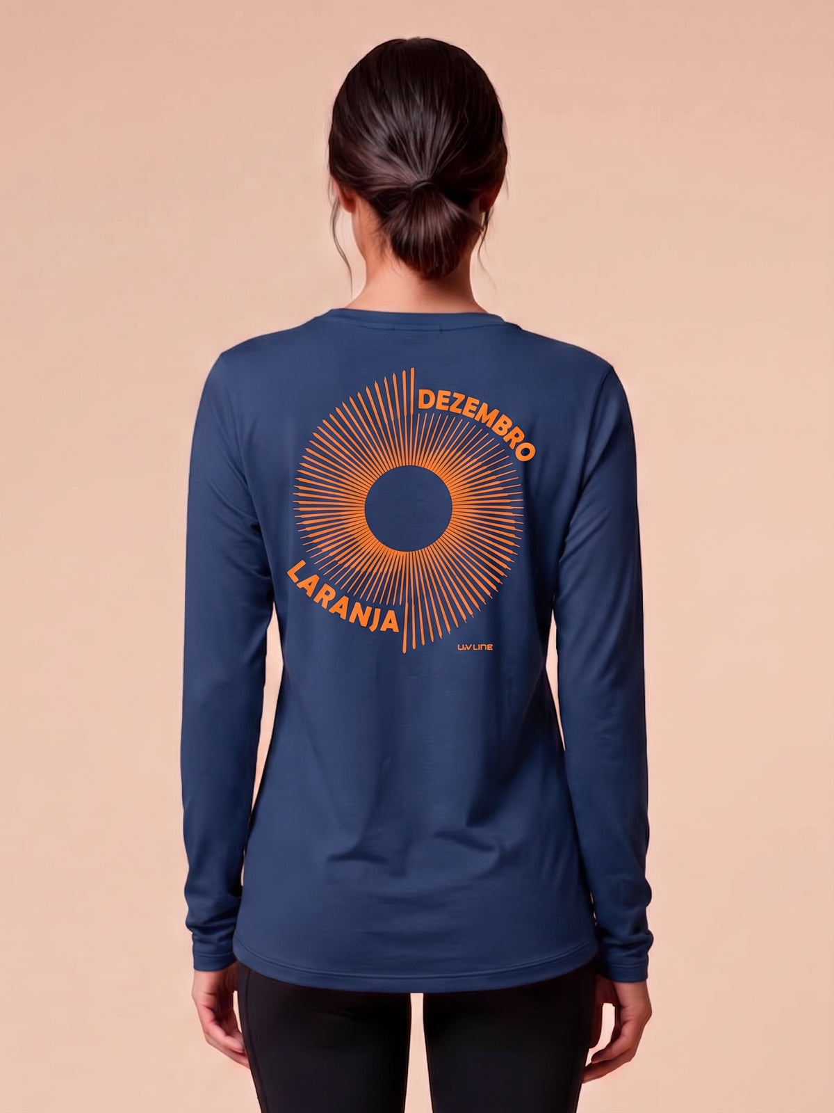 Camiseta UVLINE UVPRO Dezembro Laranja | Feminino