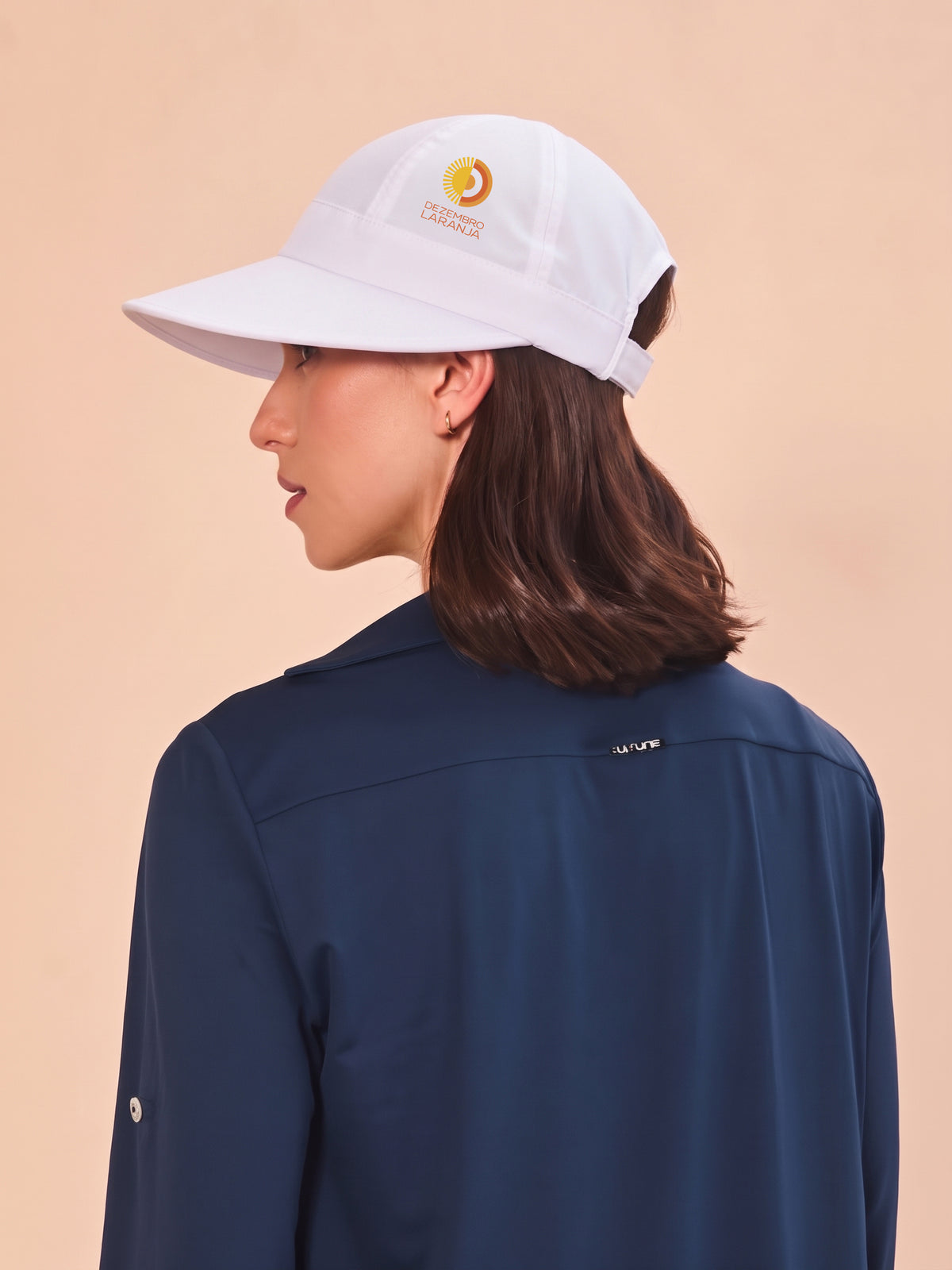 Viseira UVLINE Nice Dezembro Laranja | Feminino