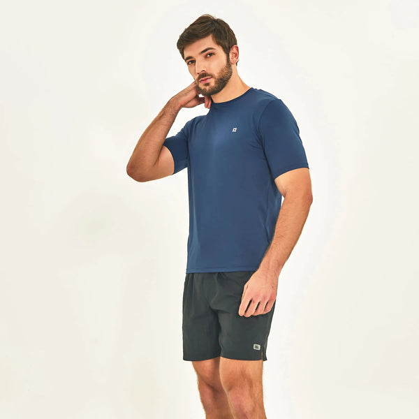 Camisa UV Masculina Com Proteção Solar Uvpro Marinho