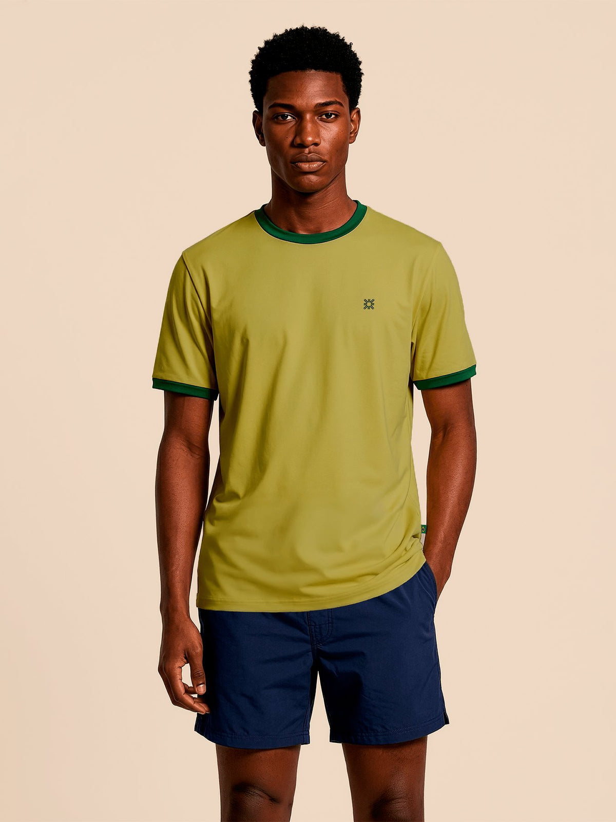 Camiseta UVLINE Bicolor Brasil | Masculino