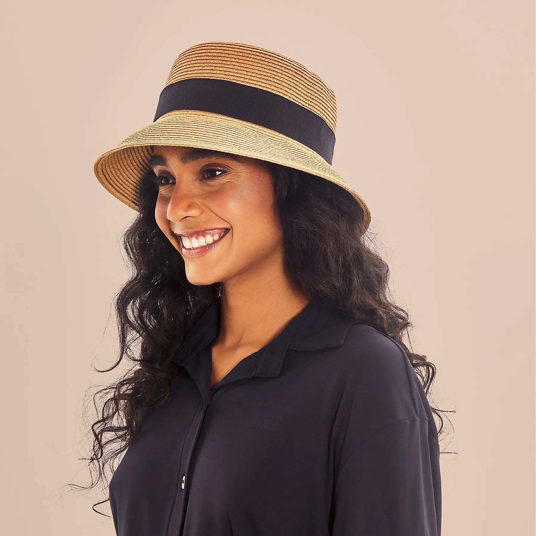 Chapéu UV Com Proteção Solar Cap-Ferrat  - KAKI