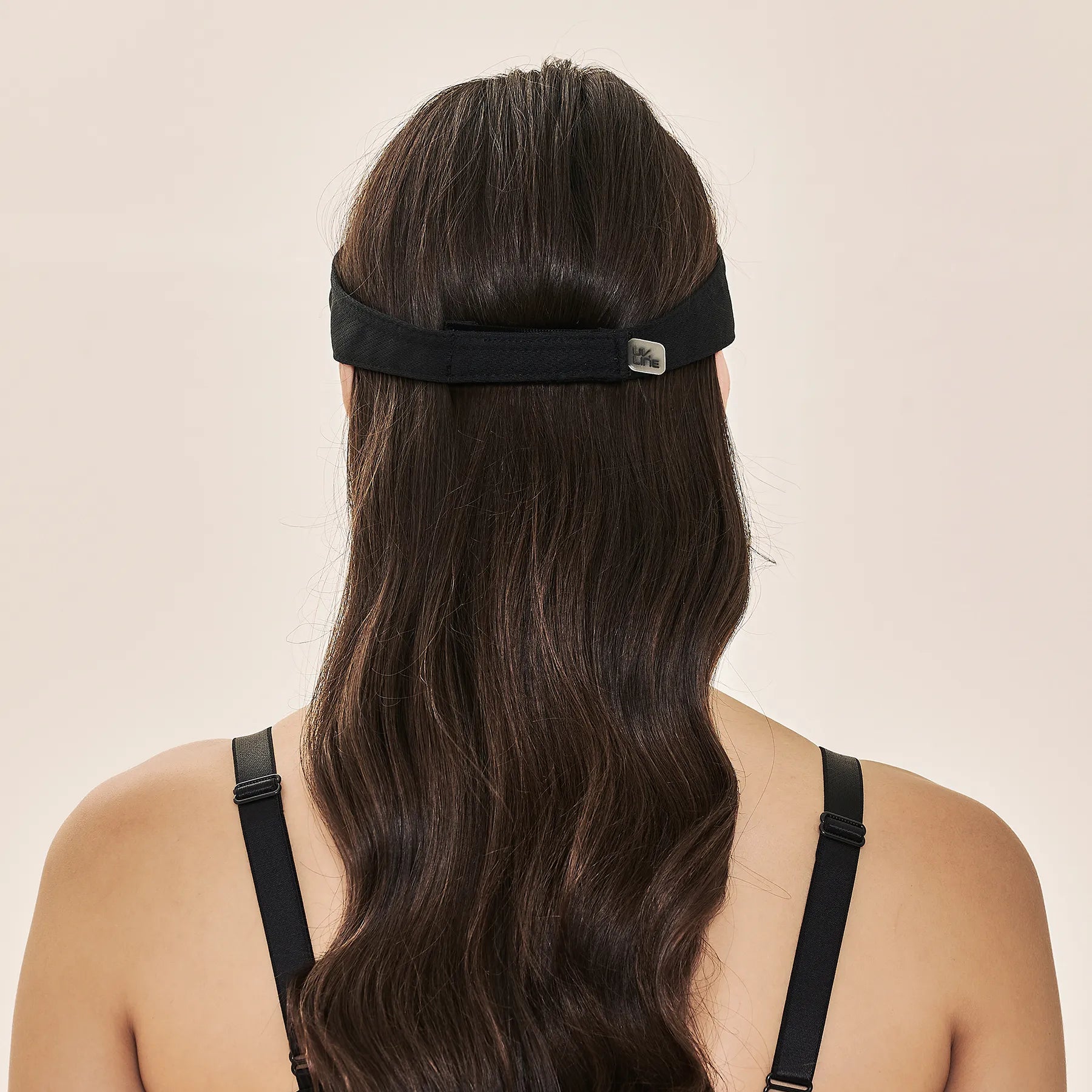 Viseira UV com Proteção Solar Athletic Dry Preto