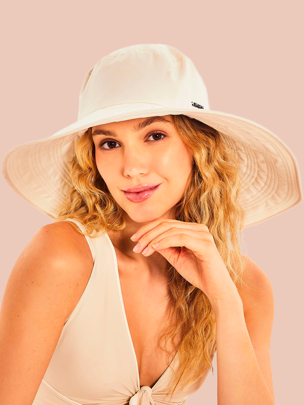 Chapéu UV.LINE Beverly Hills - Areia | Unissex