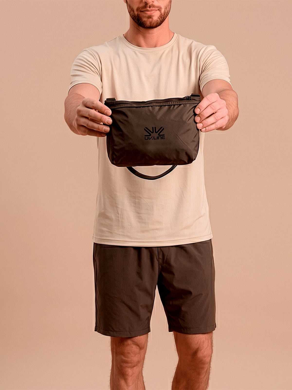 Jaqueta Corta Vento UV Com Proteção Solar New Corta Vento Bag MASC - Marrom Escuro