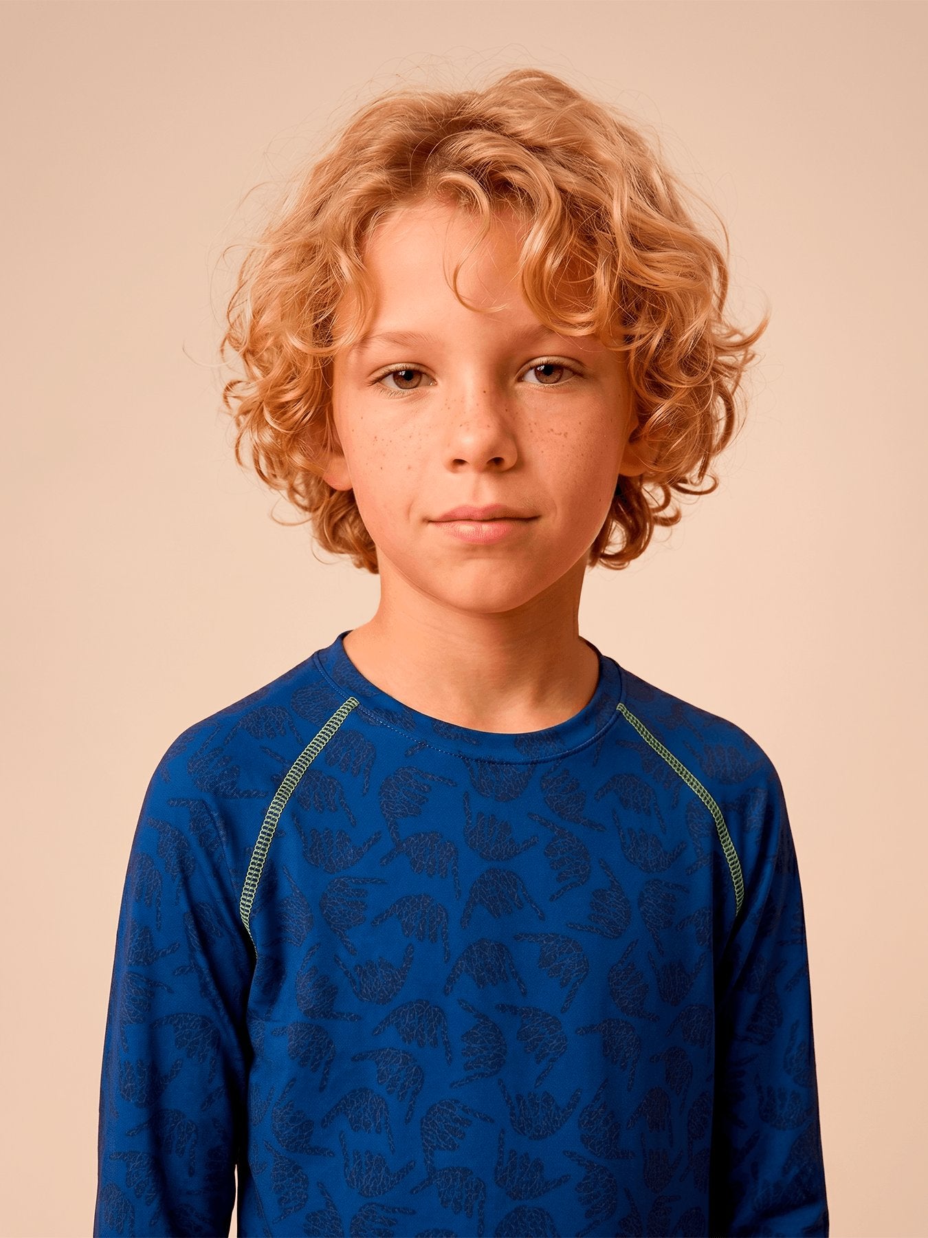 Camiseta Acqua Infantil UV Com Proteção Solar ML - Estampa Pirata Fun