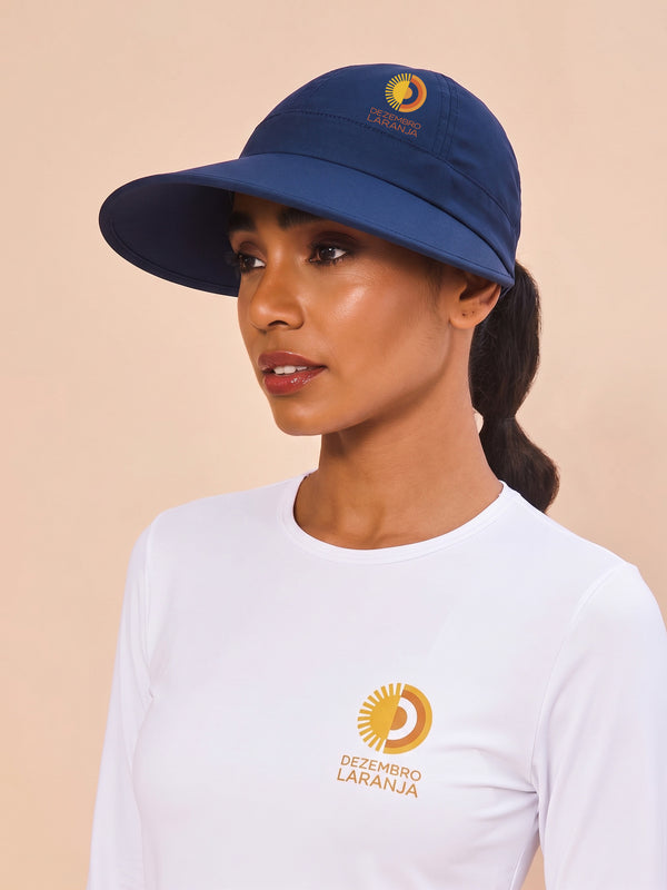 Viseira UVLINE Nice Dezembro Laranja | Feminino