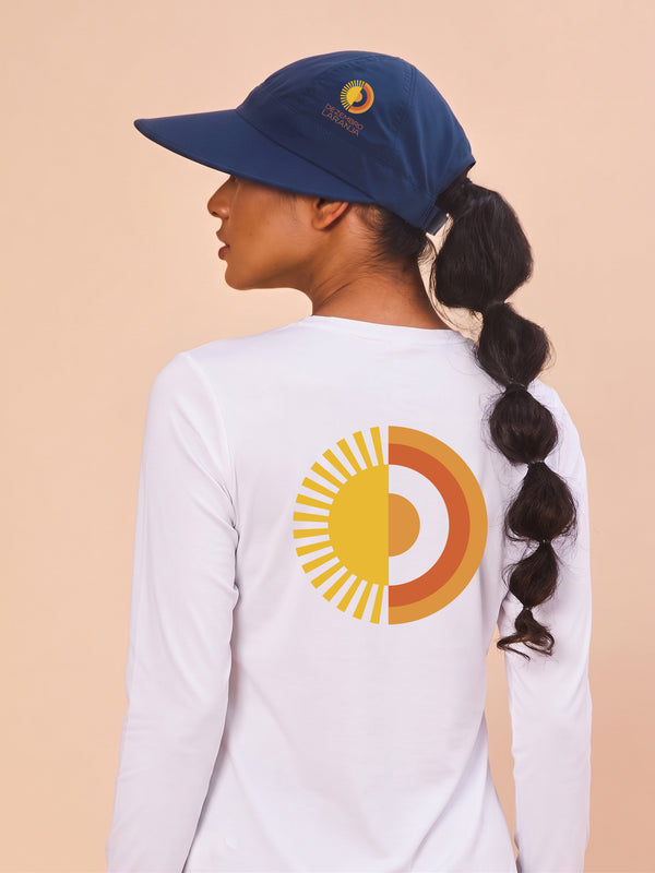Viseira UVLINE Nice Dezembro Laranja | Feminino