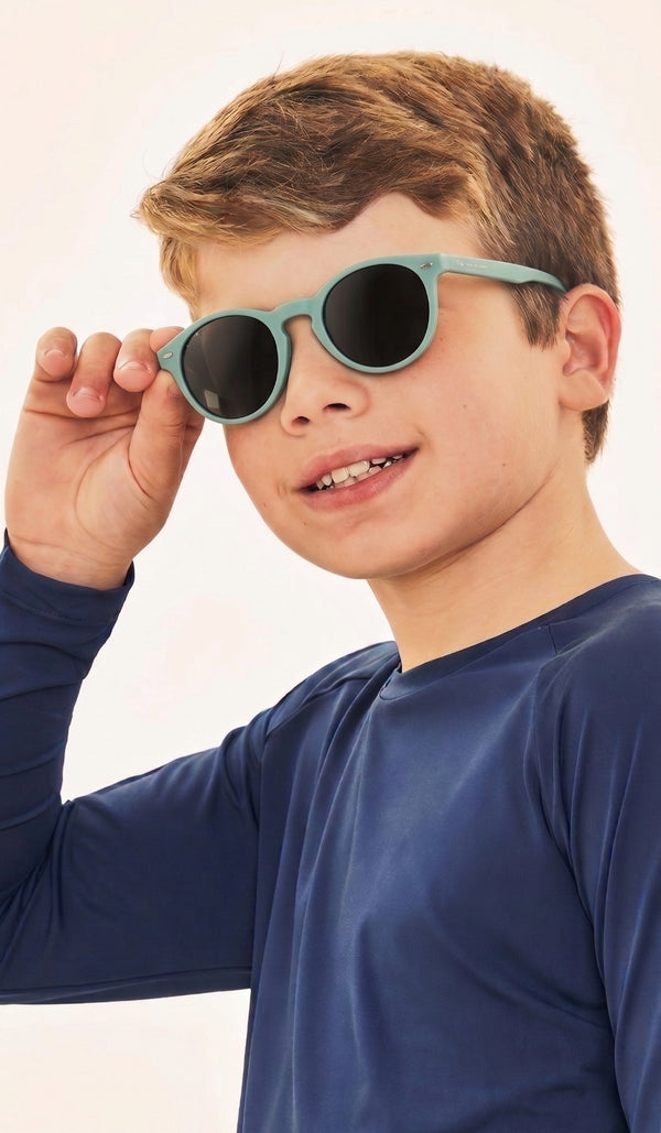 Óculos de Sol UV.LINE Kids - Verde Água | Infantil