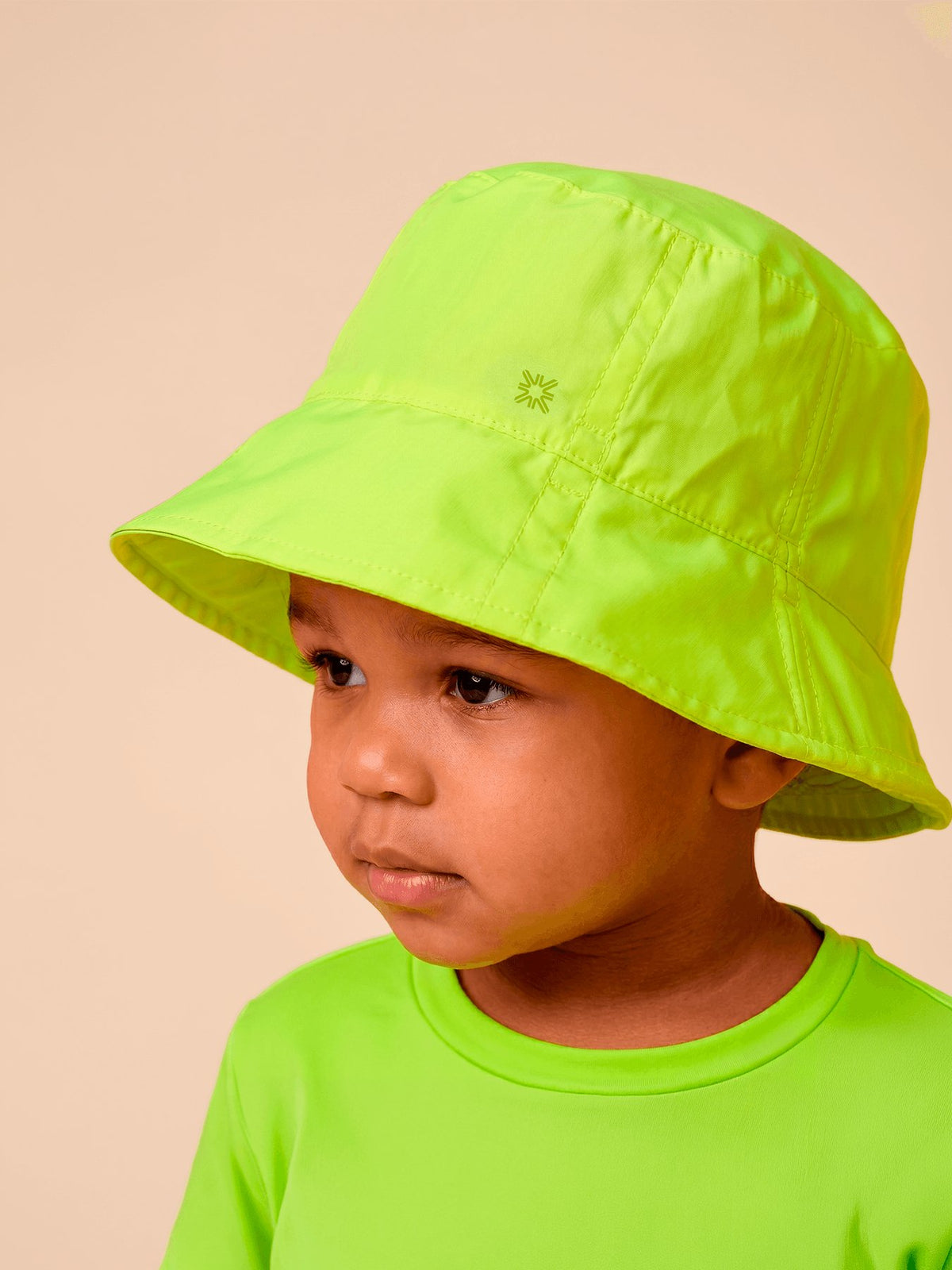 Chapéu UV Com Proteção Solar Bebê Napoli - AMARELO FLUOR