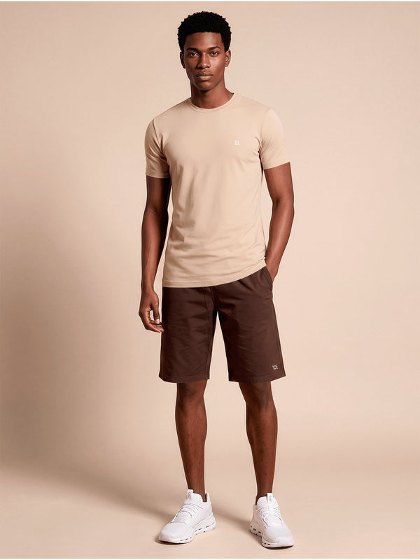 Camiseta UV Com Proteção Solar New Fit MC MASC - Areia