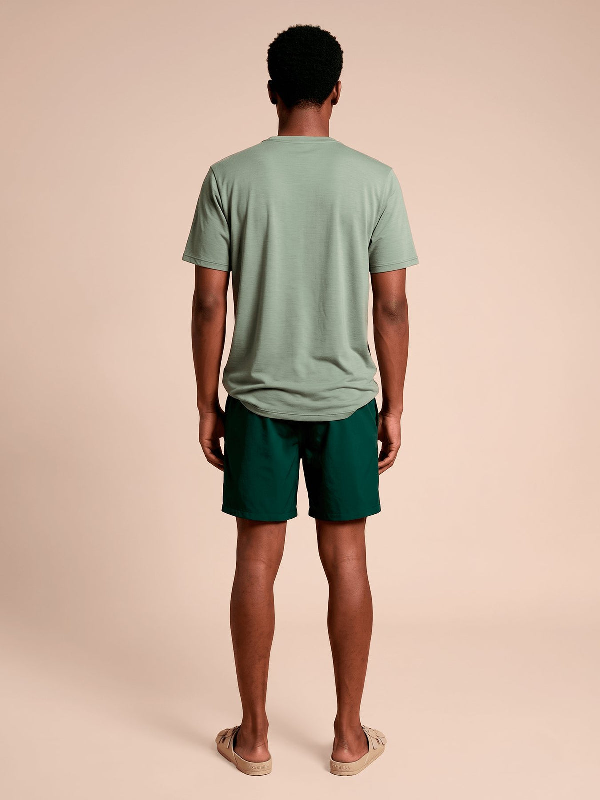 Camisa UV Masculina Com Proteção Solar New Fit Mescla MC - VERDE