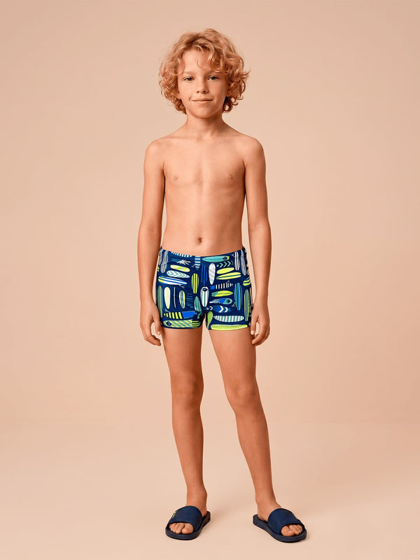 Sunga Infantil UV Com Proteção Solar - ESTAMPA PRANCHAS