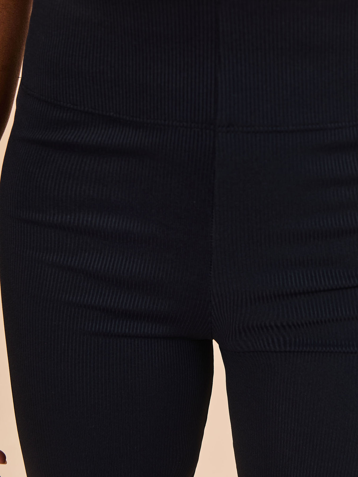 Calça Canelada UV Com Proteção Solar FEM - PRETO