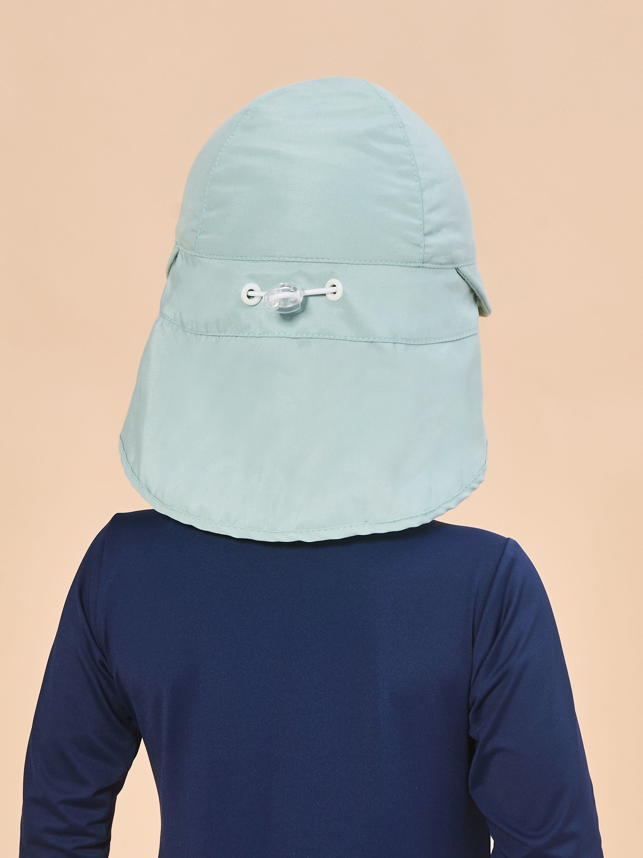 Boné Legionário UV Com Proteção Solar Basic Baby - VERDE AGUA