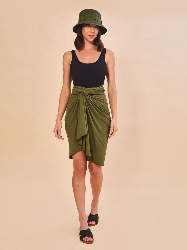 Chapéu UV Com Proteção Solar Cap-Ferrat Areia - VERDE MILITAR