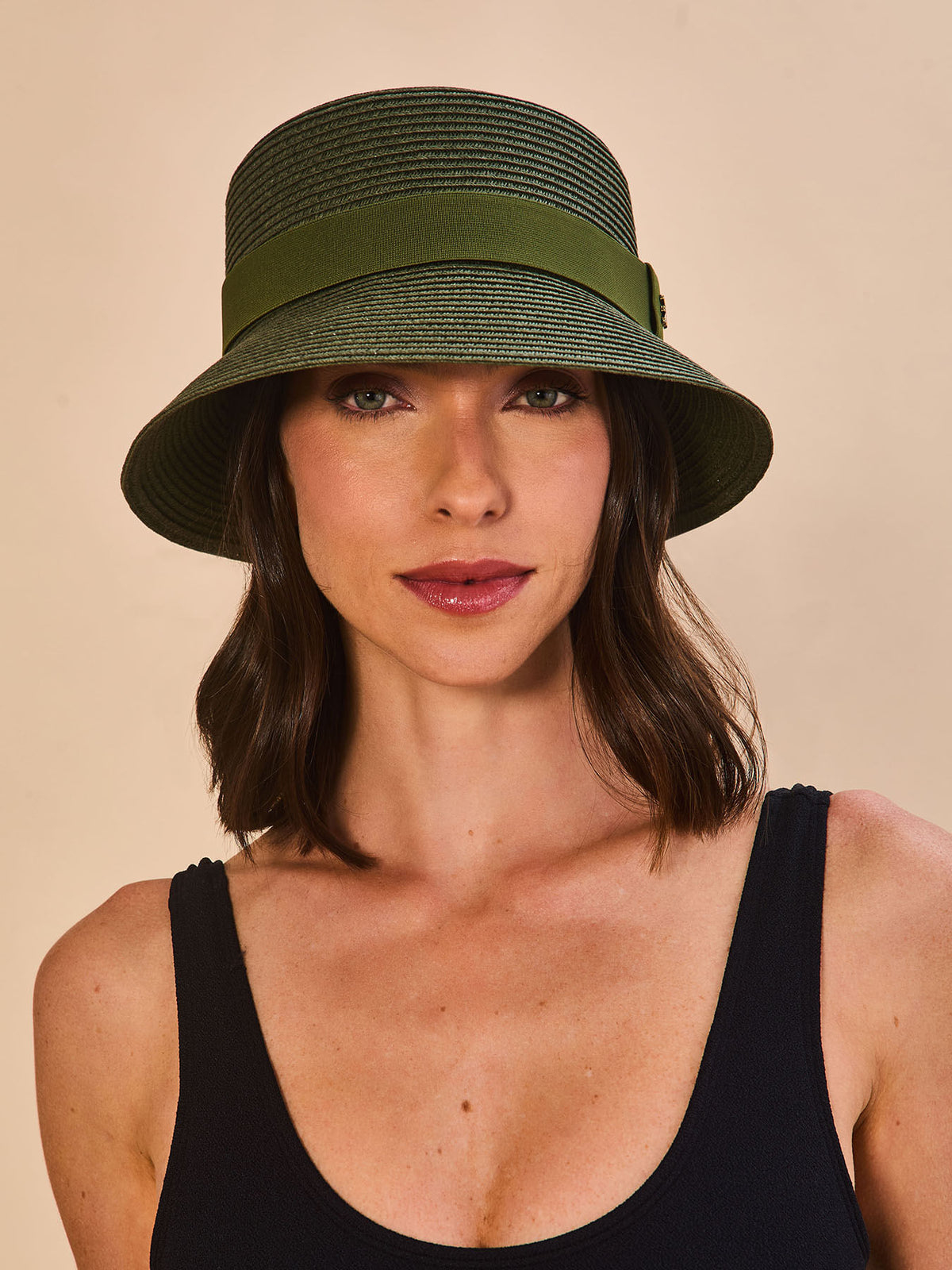 Chapéu UV Com Proteção Solar Cap-Ferrat Areia - VERDE MILITAR