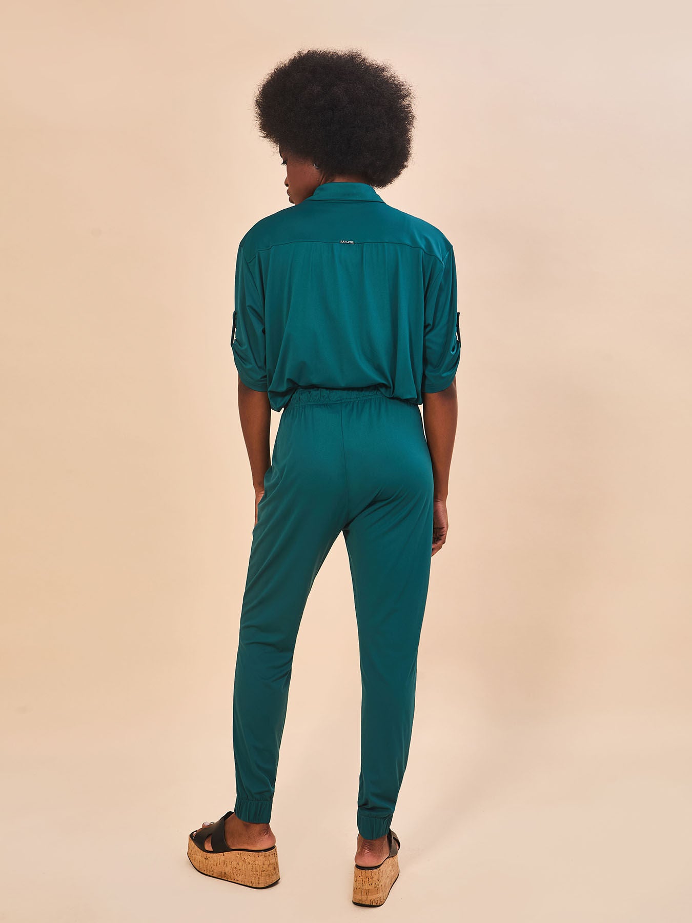 Calça UV Basic Com Proteção Solar-PETROLEO