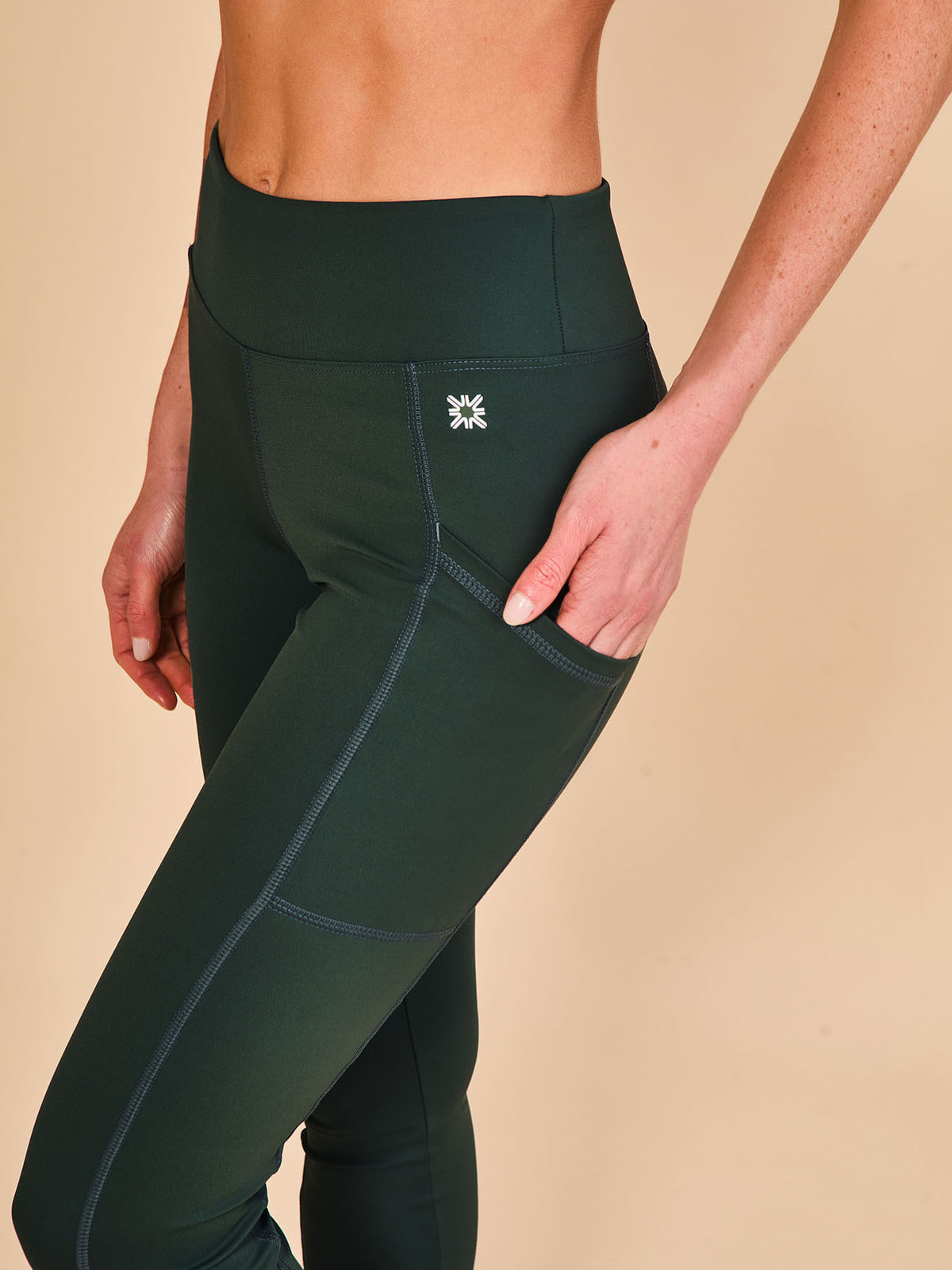 Legging Fit UV com Proteção Solar Aspen - VERDE CACTO